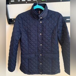 Tommy Hilfiger Dark Blue Quilted Puffer Jacket